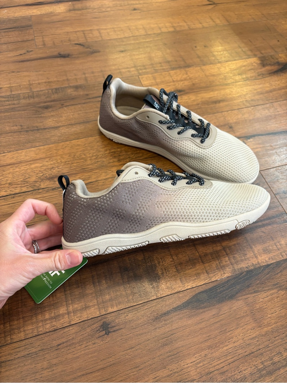 Hike Footwear HF Shade Sand Brown mens 6.5 women’s 8 Barefoot Sneakers